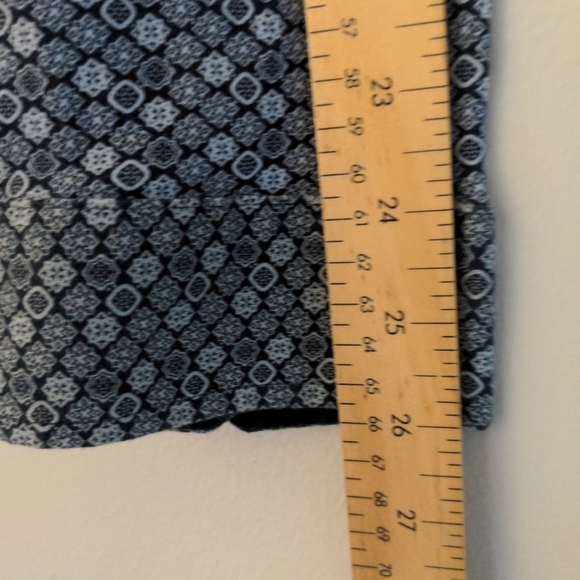 English Laundry Shirt Mens 2XL Blue geometric Soft Cotton Long Sleeve NWOT - Picture 9 of 10